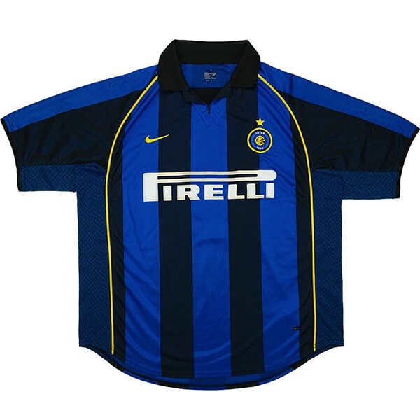 Thailandia Maglia Inter Milan 1ª Retro 2001 2002 Blu
